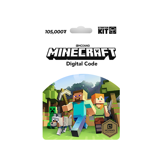 Minecraft Gift Card Code 105,000₮