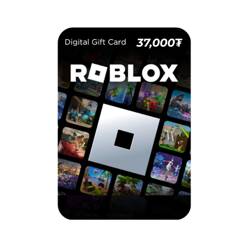 Roblox Gift Card $10	37,000₮