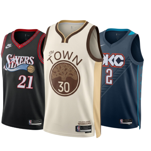 NBA Jersey (SGA / Curry / Embiid) RANDOM