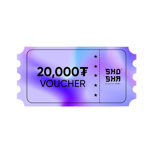 Shosha voucher 20,000₮