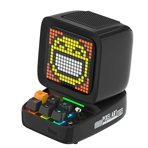Divoom Ditoo-Pro Retro Pixel Art Bluetooth Speaker(Black)
