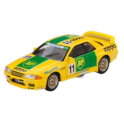 Nissan Skyline GT-R R32 Gr.A #11BP 1993 Janpan Touringcar Championship RHD 1:64 Mini GT (Yellow)