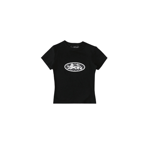 Mystic Dot Logo Jersey T-Shirt – Black