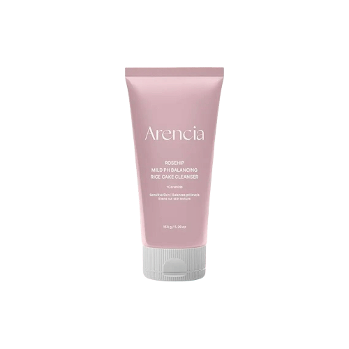 Arencia Rosehip + LHA Deep Pore Rice Cake Cleanser 150g
