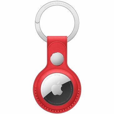Apple AirTag Leather Loop - (PRODUCT)RED MK0V3FE/A