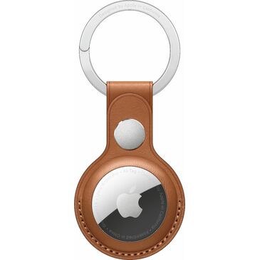 Apple AirTag Leather Key Ring - Saddle Brown MX4M2FE/A
