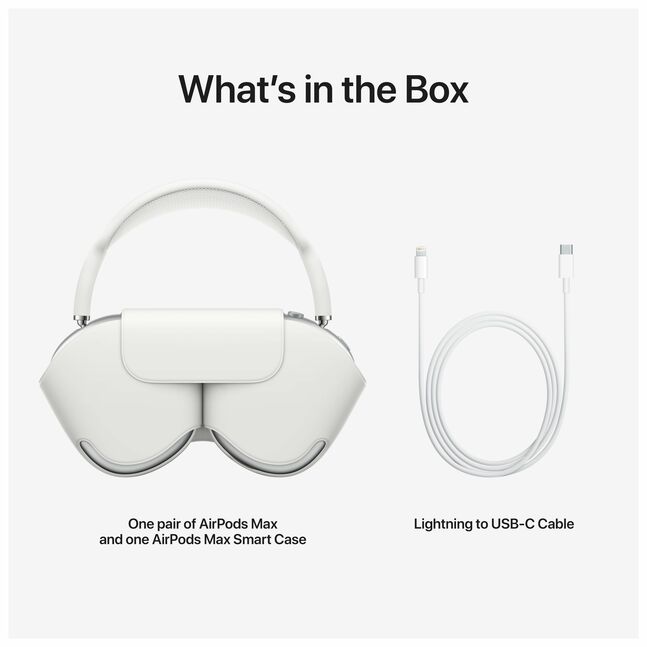 Apple AirPods Max Silver MGYJ3ZA/A - pcmall