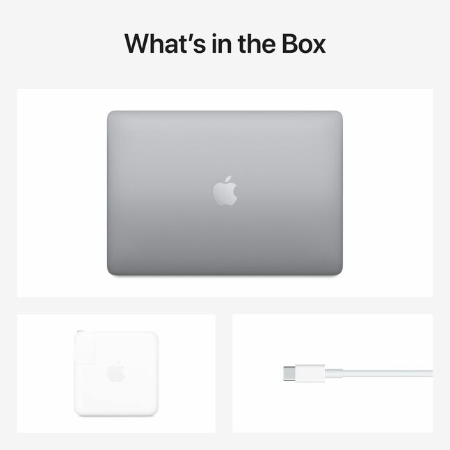 Apple MacBook Pro 13.3 M1-Chip 8GB 256GB Space Gray MYD82ZA/A