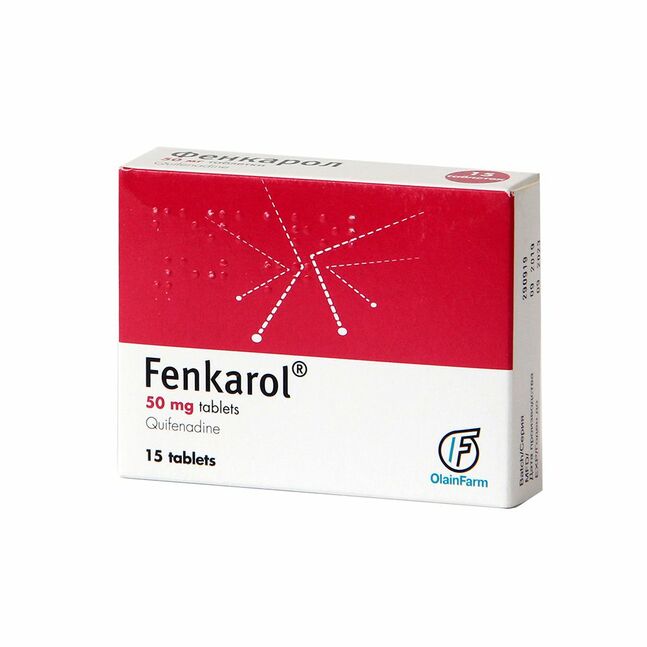 Фенкарол 50мг №15