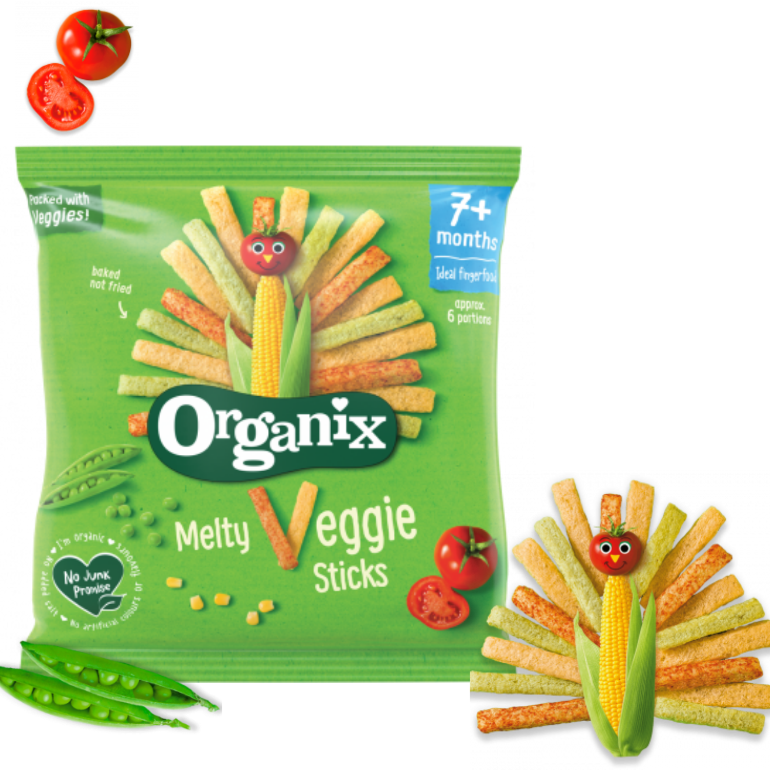 Organix Melty Veggie Sticks
