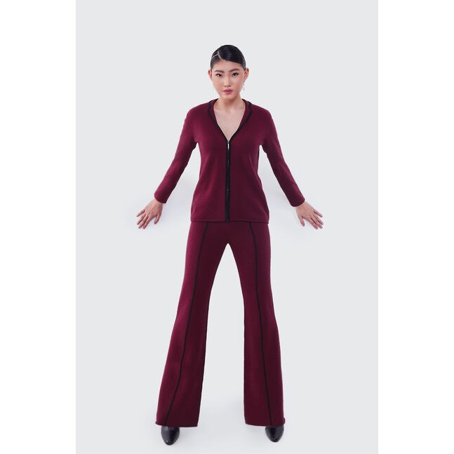 Пиджакан захтай цахилгаантай кардиган