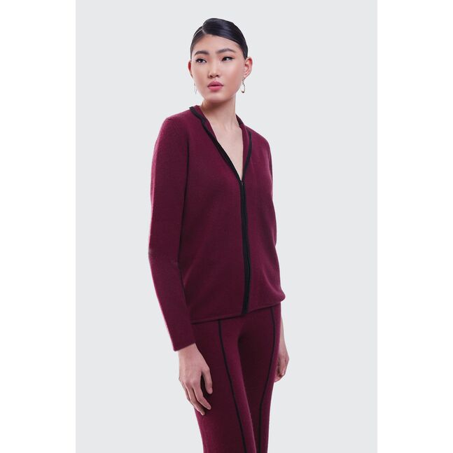 Пиджакан захтай цахилгаантай кардиган