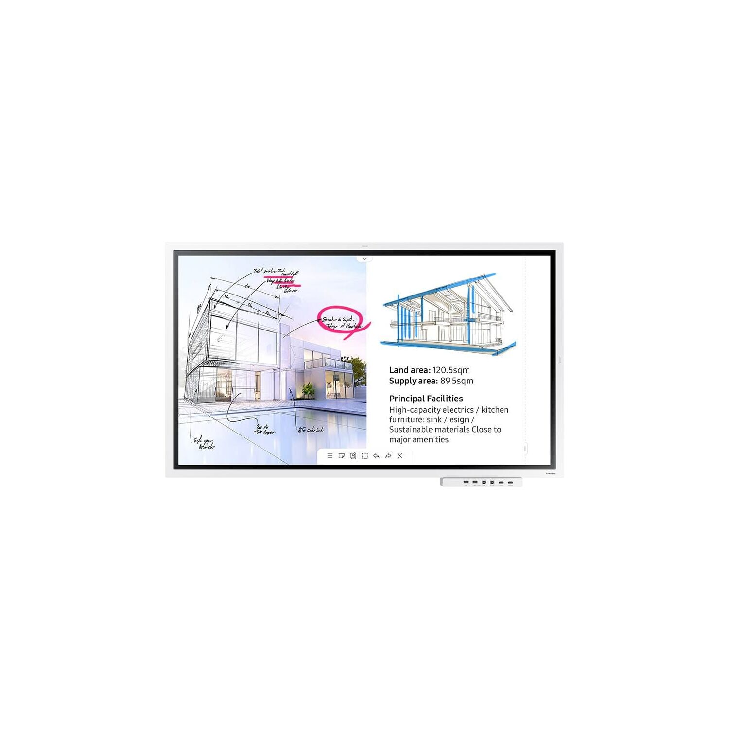 Samsung Flip 55" WM55R /LH55WMRWBGCXCI/