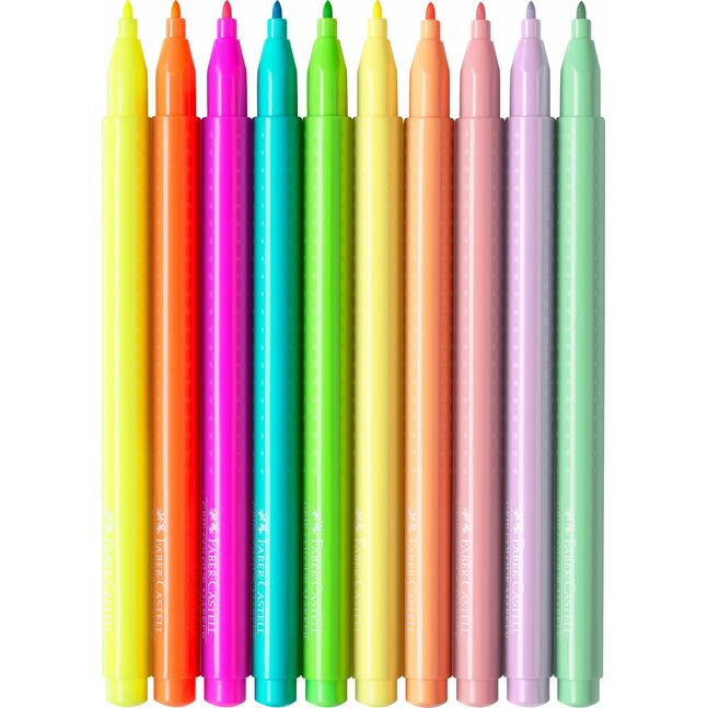 Grip Colour Marker neon + pastel set/10
