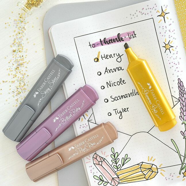 Highlighter TL 46 metallic ruby