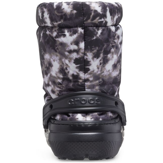 ClassicLinedNeoPuffTieDyeBoot Blk