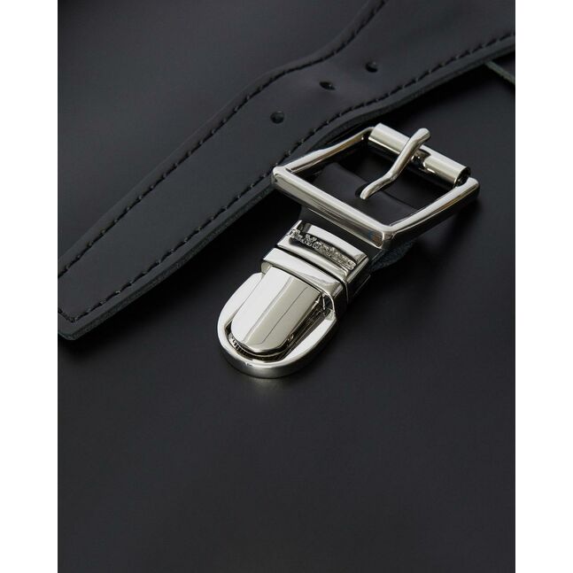 BACKPACKS MINI LEATHER BACKPACK BLACK KIEV