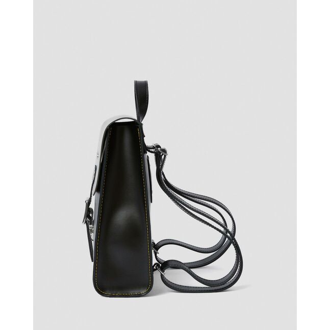 BACKPACKS MINI LEATHER BACKPACK BLACK KIEV