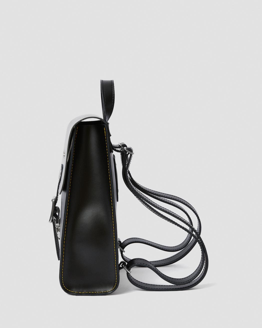 BACKPACKS MINI LEATHER BACKPACK BLACK KIEV