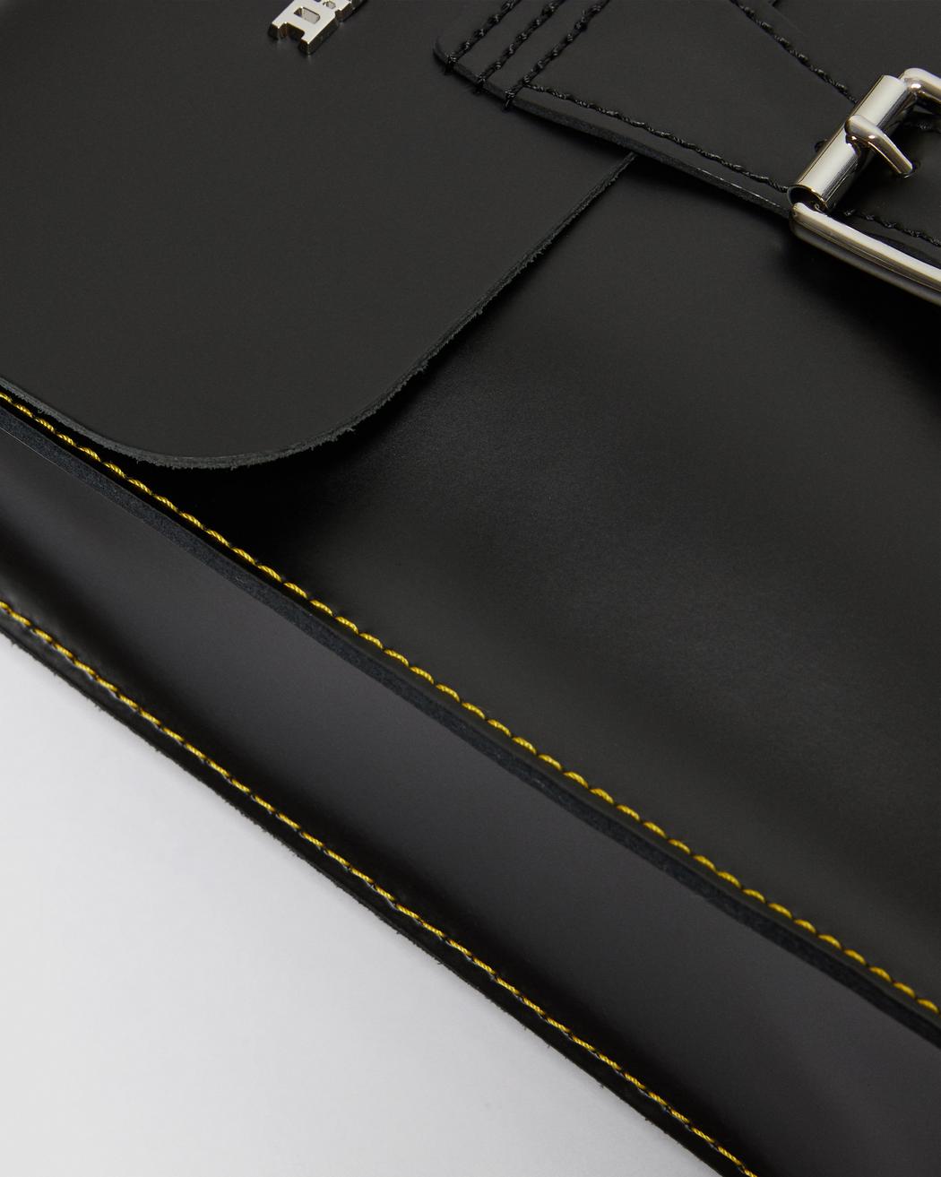 BACKPACKS MINI LEATHER BACKPACK BLACK KIEV