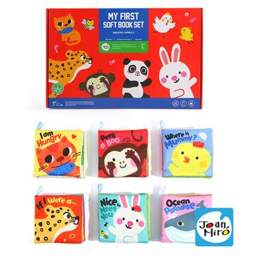 MY FIRST SOFT BOOK SET-AMAZING ANIMAL
