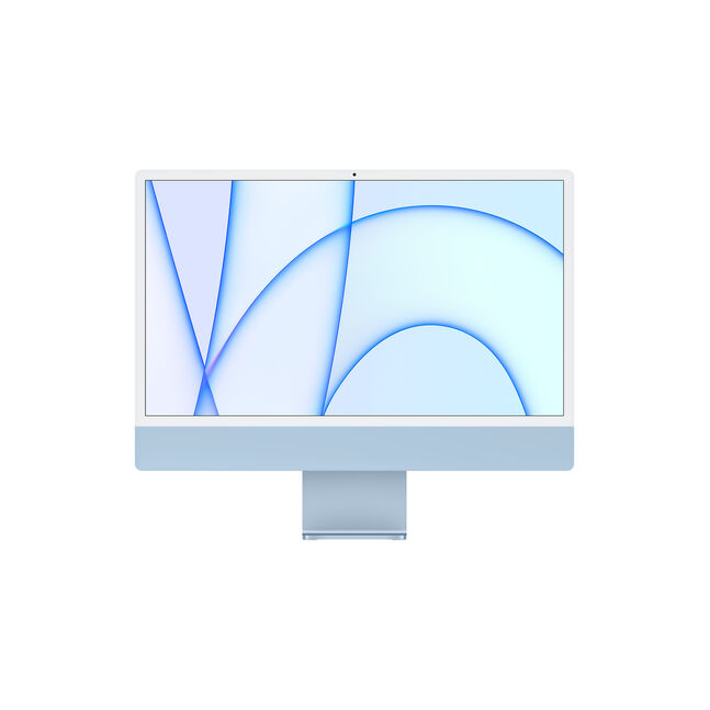 Apple iMac 24 8C M1-Chip 8GB 256GB 7C GPU Blue MJV93ZA/A