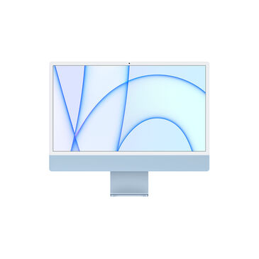 Apple iMac 24 8C M1-Chip 8GB 256GB 7C GPU Blue MJV93ZA/A