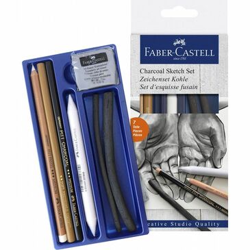 Drawing Set Charcoal