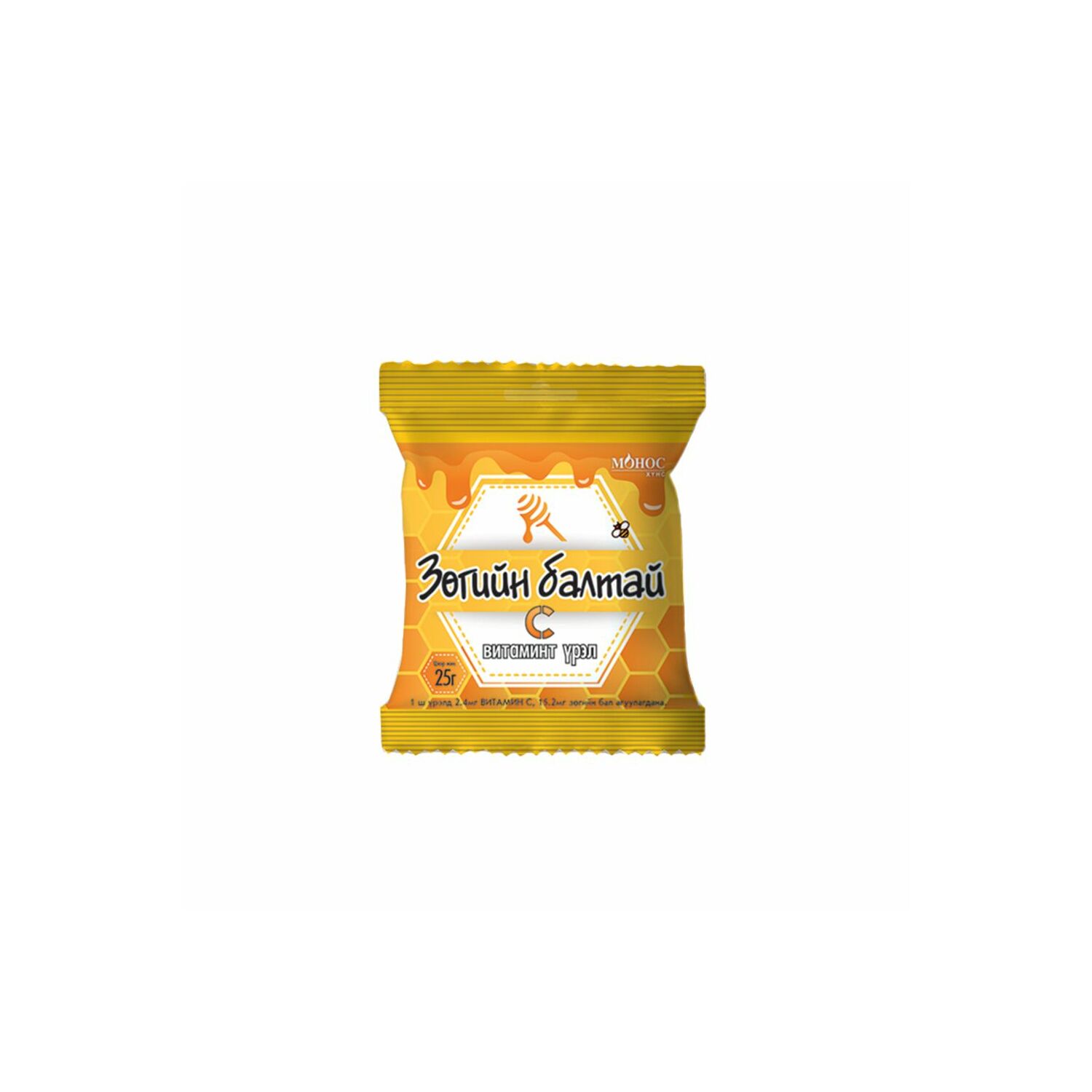 BerryVit Зөгийн балтай витаминт үрэл 25г №1