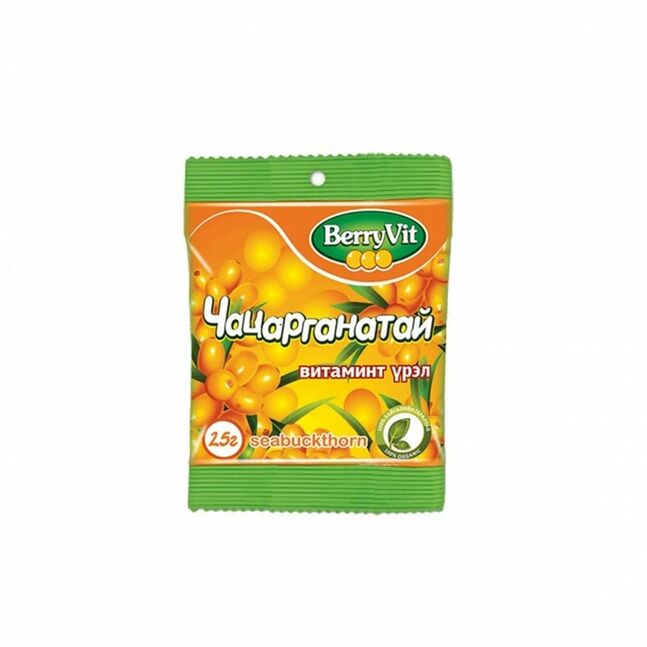 BerryVit Чацарганатай витаминт үрэл 25г №1