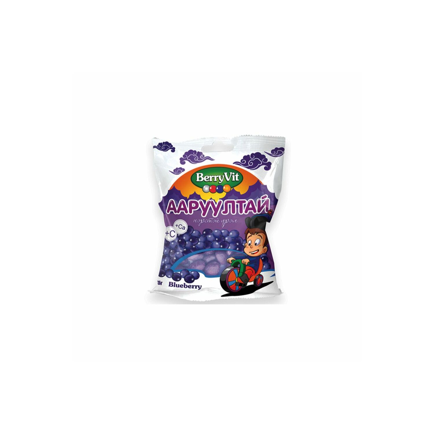 BerryVit Нэрстэй үзэмтэй үрэл 60г №1