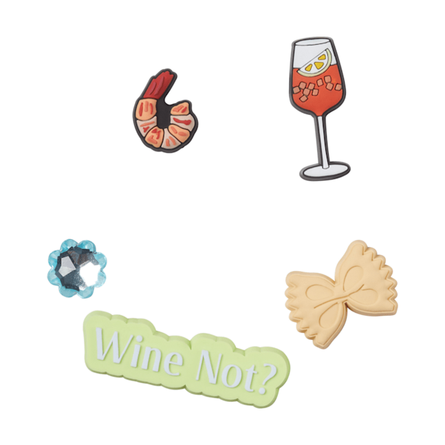 Wine Not Sandal Backer 5 Pack