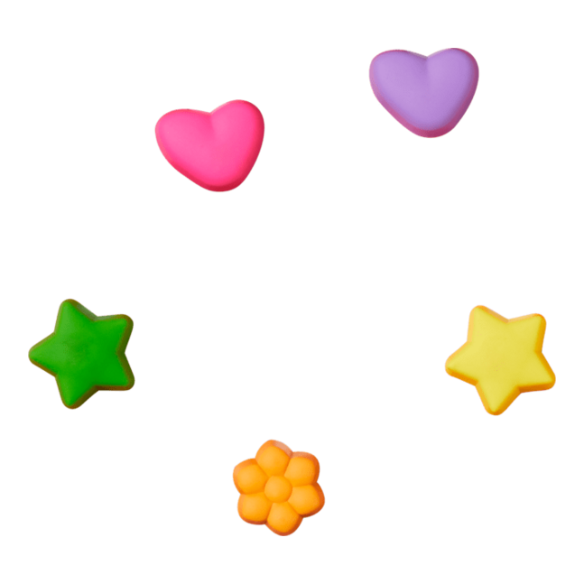 Juicy Gem Sandal Backer 5 Pack