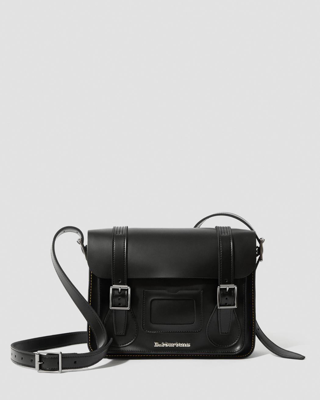 11 LEATHER SATCHEL BLACK+BLACK KIEV & SMOOTH