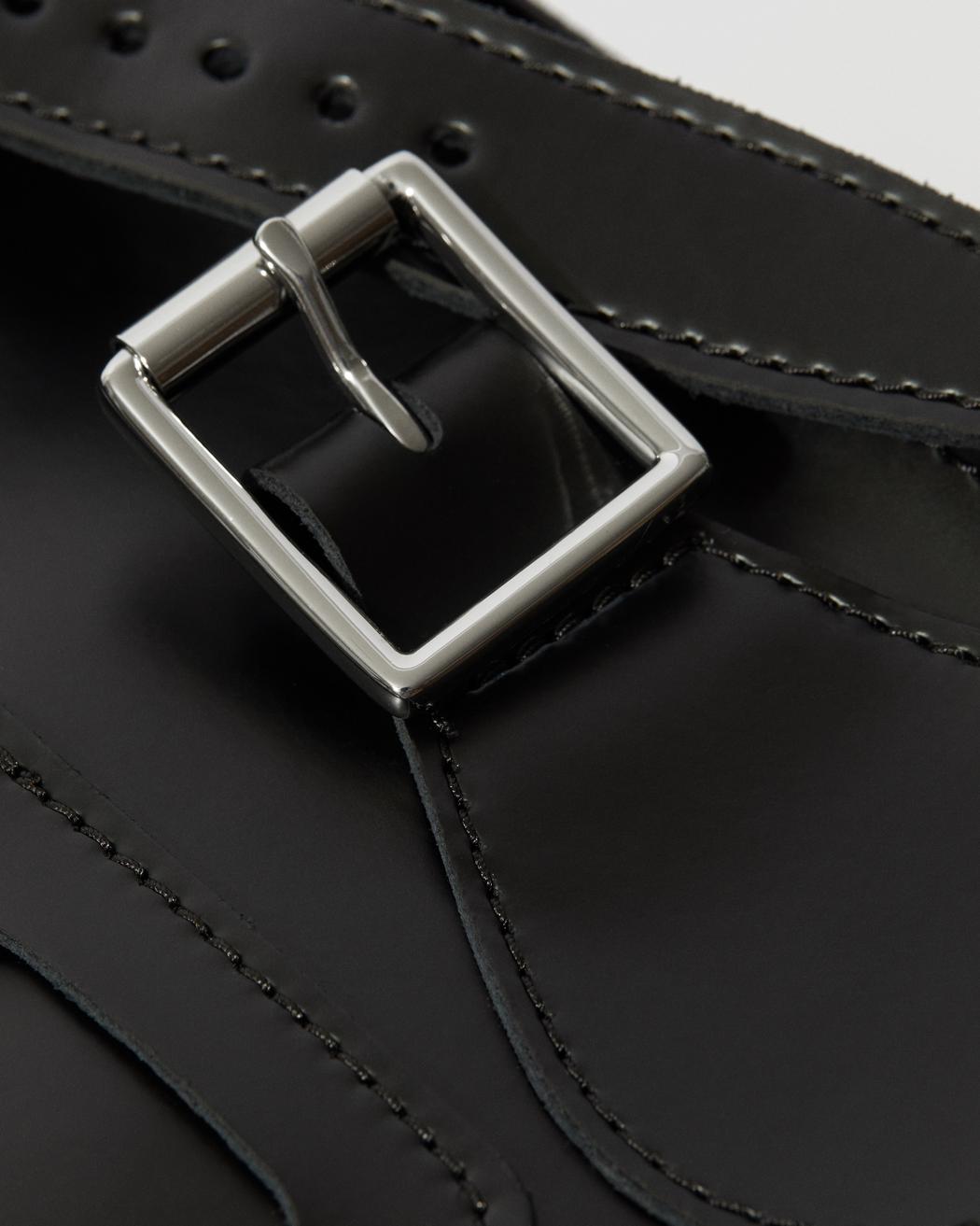 11 LEATHER SATCHEL BLACK+BLACK KIEV & SMOOTH