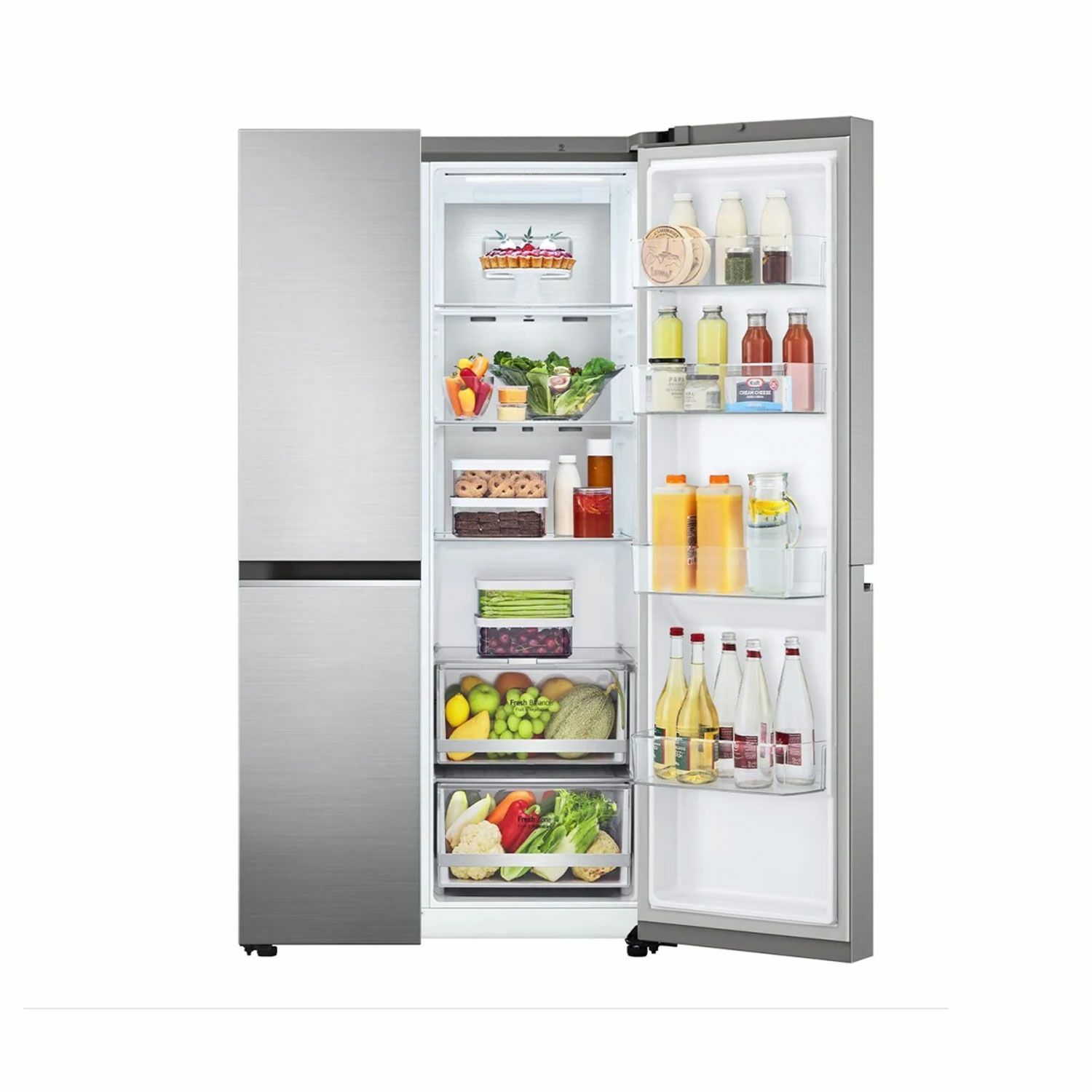 LG 647л багтаамжтай 2 хаалгатай хөргөгч DoorCooling+ Smart Inverter Motor GC-B257SMZV