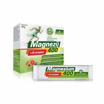 Магнезиум+ Б комплекс нунт 400мг 44гр №20