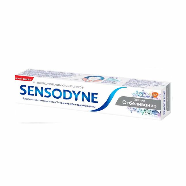 Sensodyne мэдрэмтгий шүдийг эрчимтэй цайруулах 75мл 1968 №1