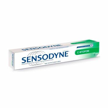 Sensodyne С фтором шүдний мэрэгшил эмчилэх фтортой 75мл 4969 №1