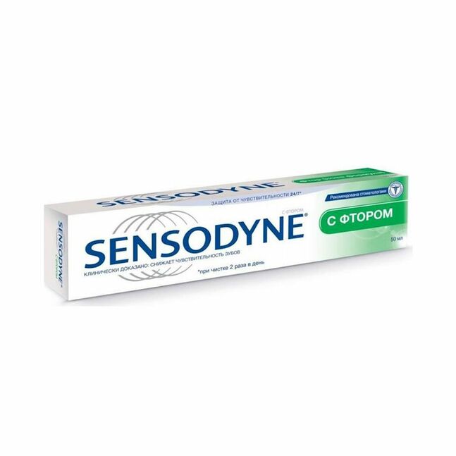 Sensodyne С фтором шүд/оо Шүдний мэдрэгшил эмчилэх фтортой Шүдний оо 50мл №1
