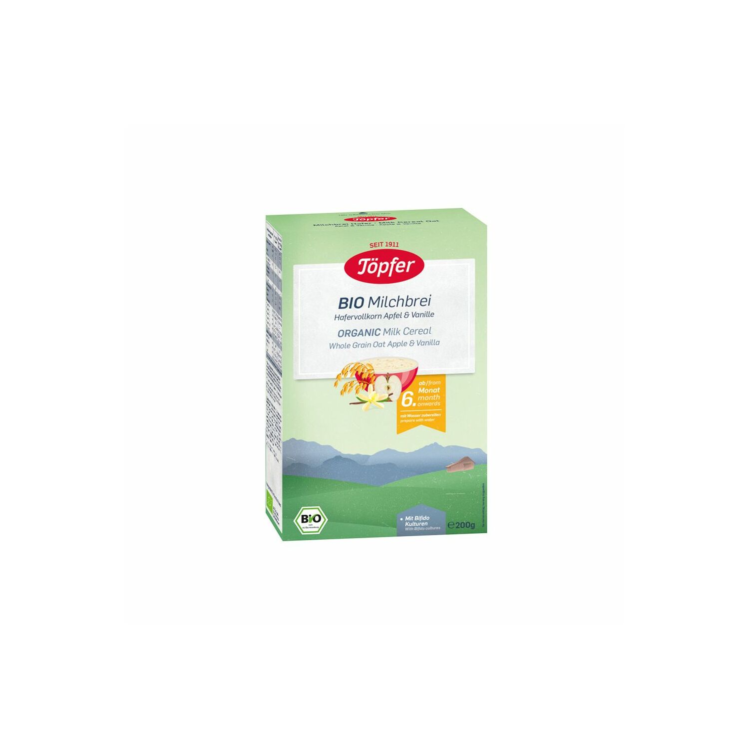 Topfer каш алим ванил 6+ 200гр №1