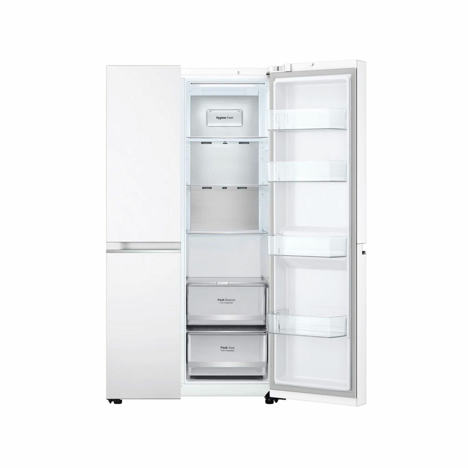 LG 647л багтаамжтай 2 хаалгатай хөргөгч DoorCooling+ Smart Inverter Motor, Sanitary Filter, Metal Fresh, Fresh Balancer GC-B257SQZV