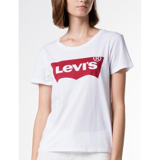 THE PERFECT TEE LARGE BATWING WHITE GRA