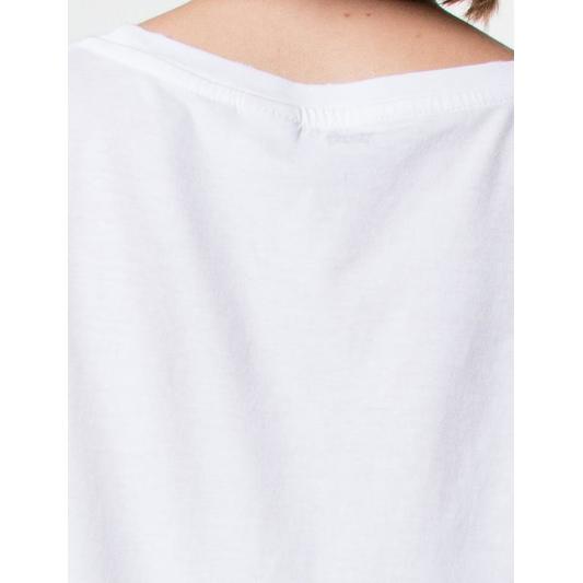 THE PERFECT TEE LARGE BATWING WHITE GRA