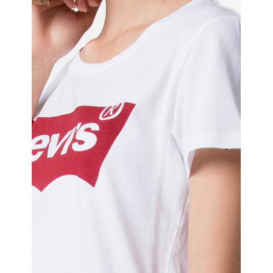 THE PERFECT TEE LARGE BATWING WHITE GRA