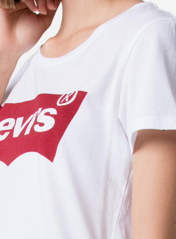 THE PERFECT TEE LARGE BATWING WHITE GRA