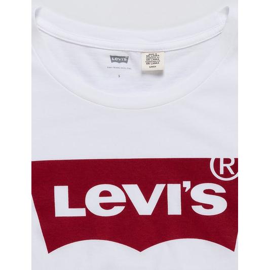 THE PERFECT TEE LARGE BATWING WHITE GRA