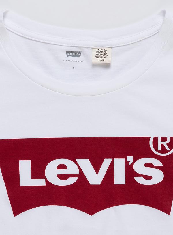 THE PERFECT TEE LARGE BATWING WHITE GRA