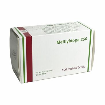 Метилдопа 250мг №100