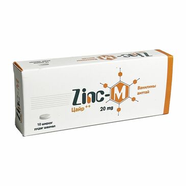 ZINC-M 20мг №10